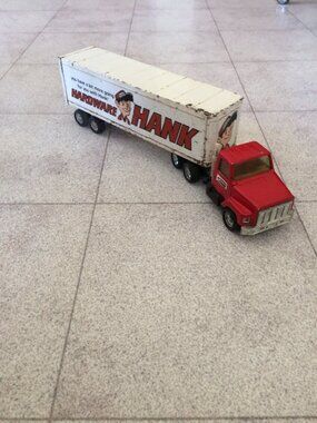 Vintage Ertl Hardware Hank Tractor Trailer Semi